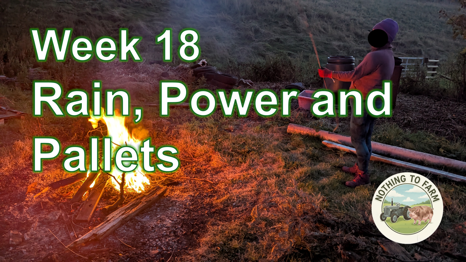 Wk18 – Rain, Power & Pallets