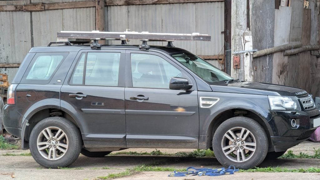 I might well wear out these roof bars.