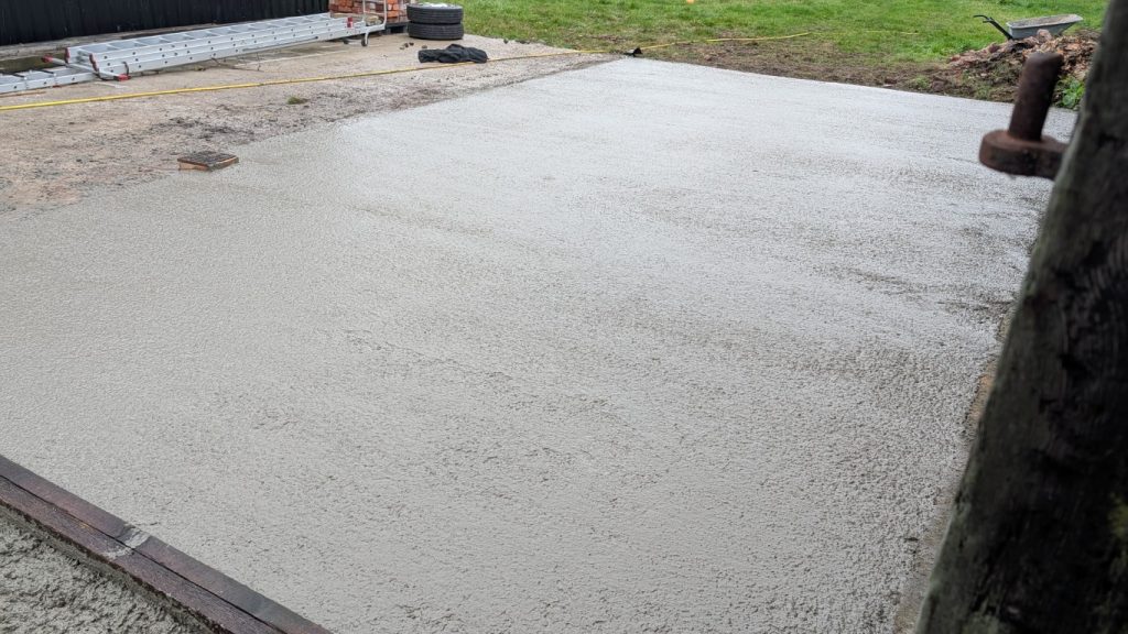 This concrete hurts. Especially when wet.