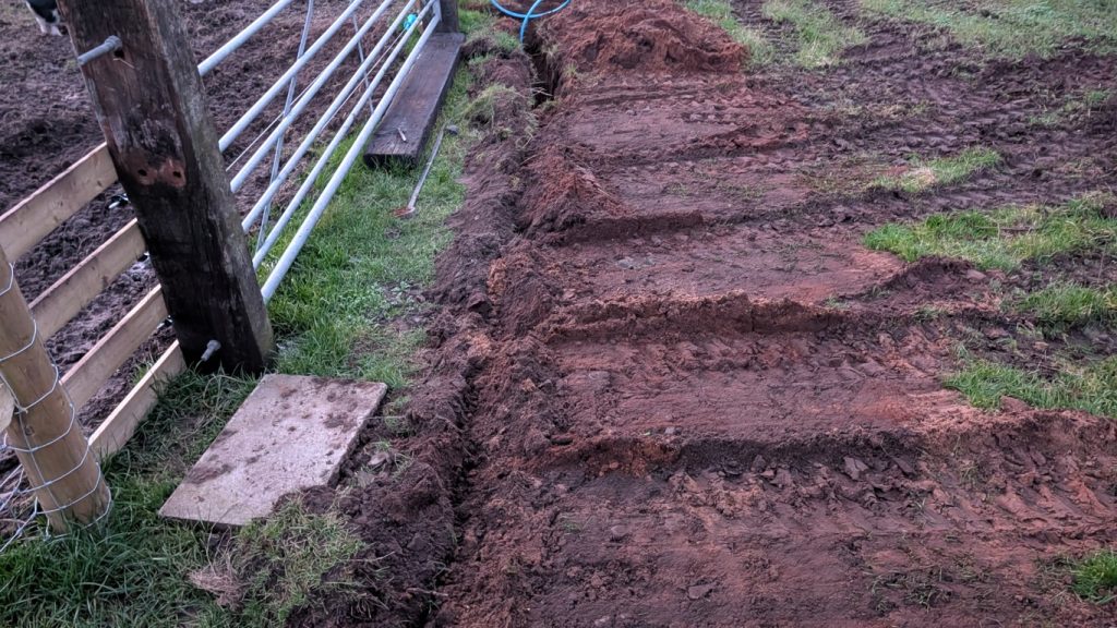 Dozer backfilling was more successful than expected.