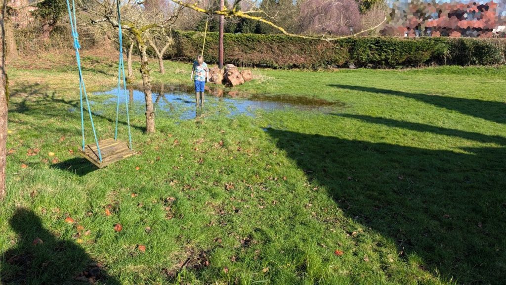 Not a swimming pool I would want to wade in!